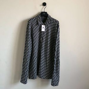 Dior 滿印針織襯衫