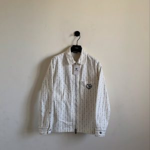 Dior CD刺繡愛心牛仔外套