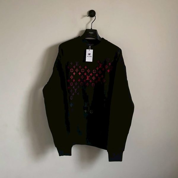 LV  漸變刺繡衛衣